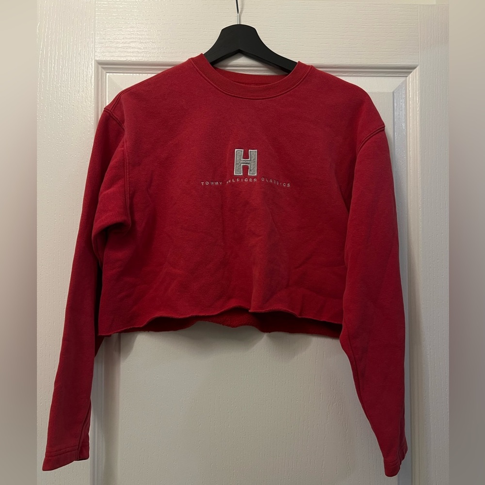 Vintage Tommy Hilfiger Cropped Crewneck